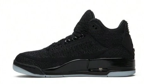 Nike Air Jordan 3 Retro Flyknit Black AJ3 AQ1005-001 Men's Shoes