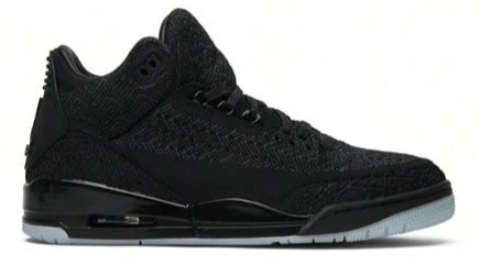Nike Air Jordan 3 Retro Flyknit Black AJ3 AQ1005-001 Men's Shoes